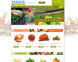 Boutique e-commerce Madis-drive